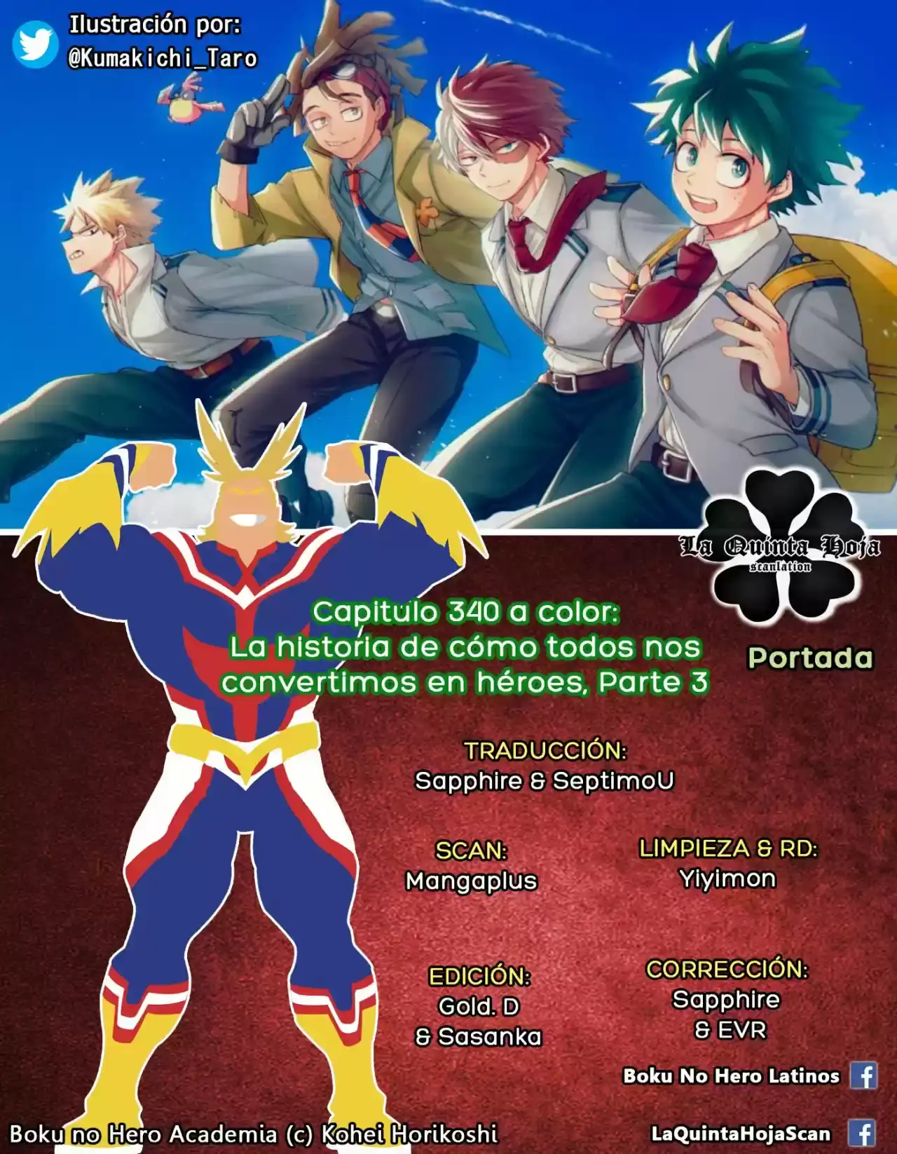 Página 20 — Boku no Hero Academia Capítulo 340.5