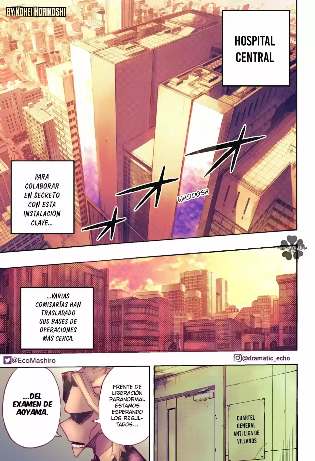 Página 22 — Boku no Hero Academia Capítulo 340.5