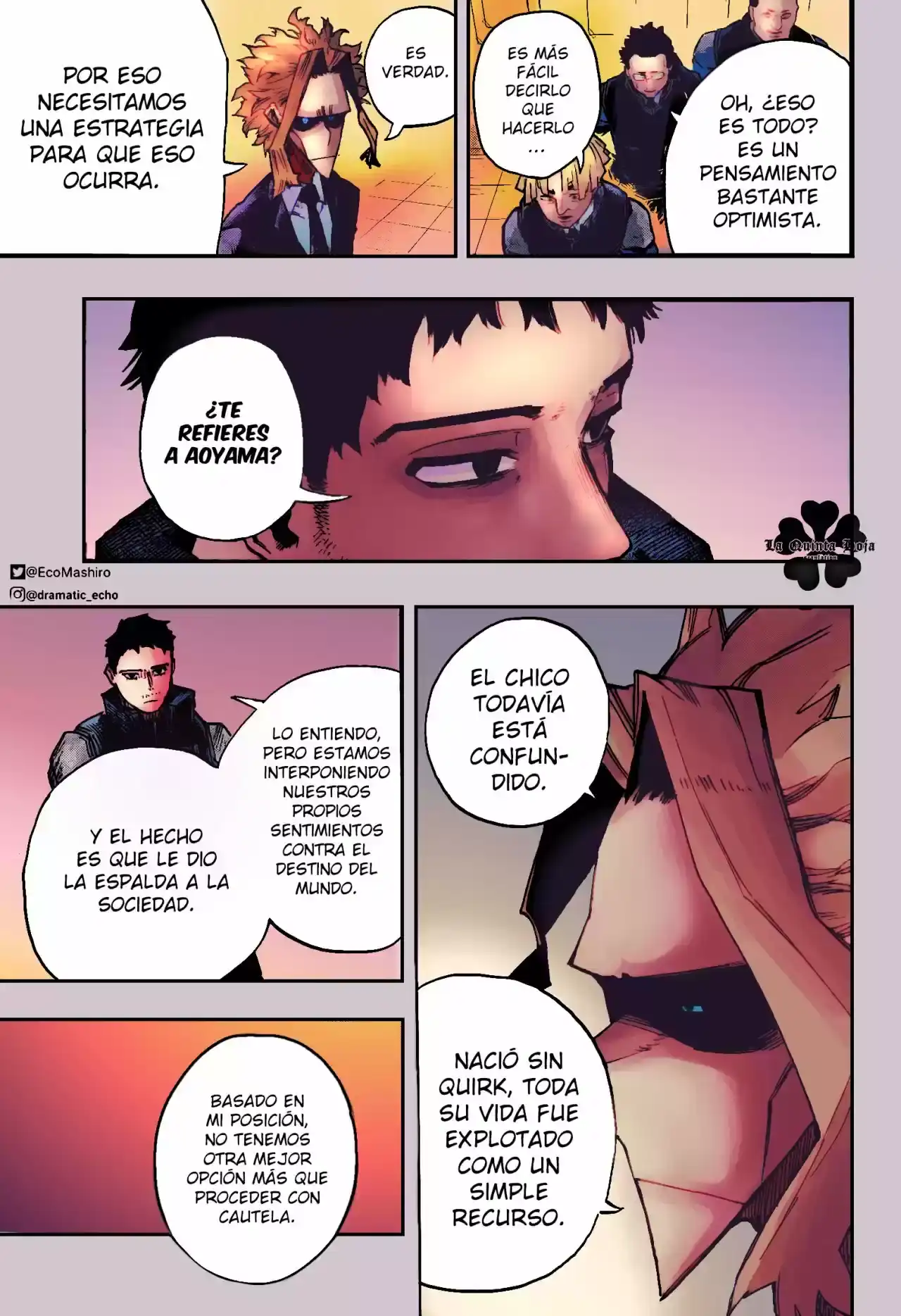 Página 28 — Boku no Hero Academia Capítulo 340.5