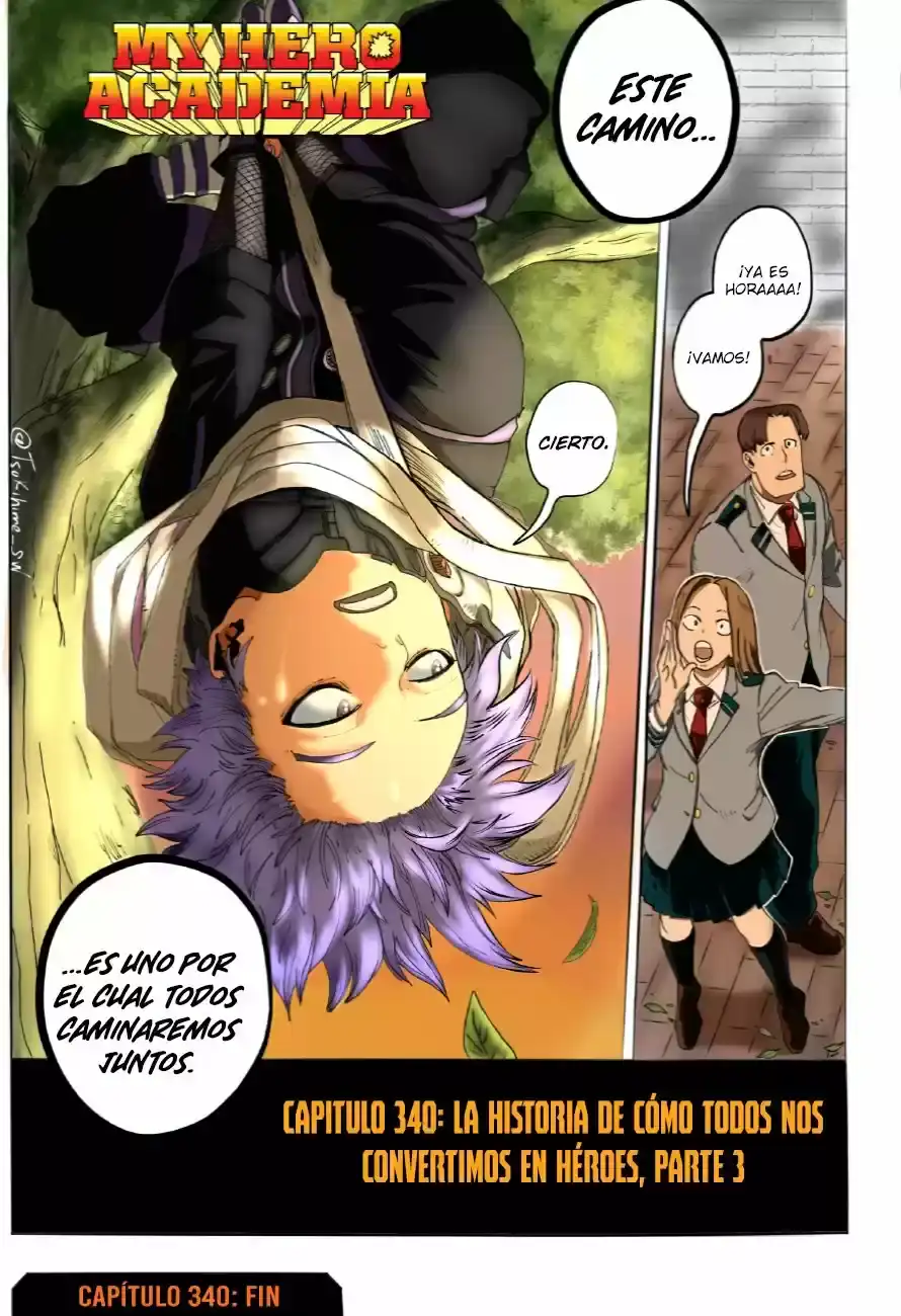 Página 36 — Boku no Hero Academia Capítulo 340.5