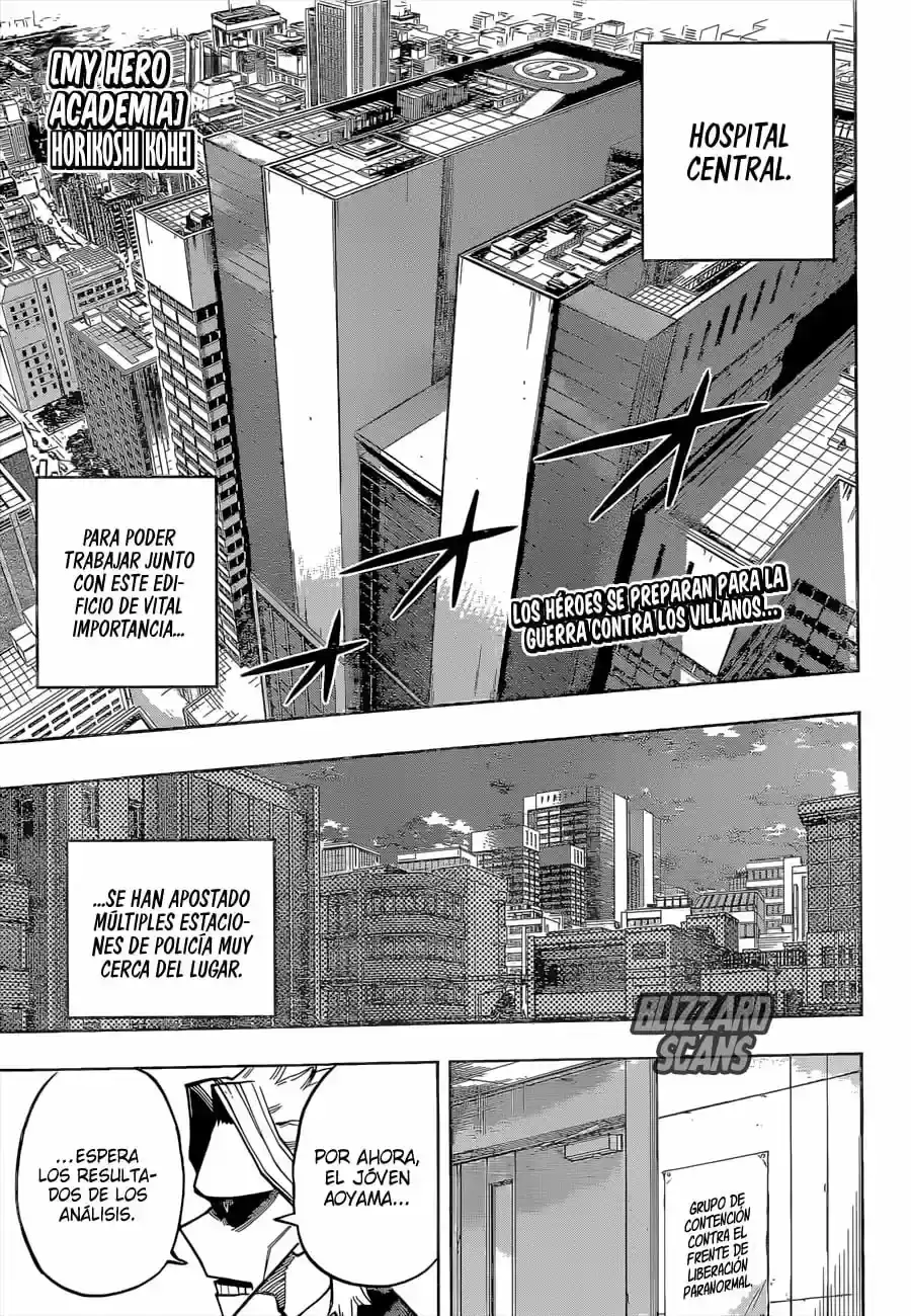 Página 1 — Boku no Hero Academia Capítulo 340