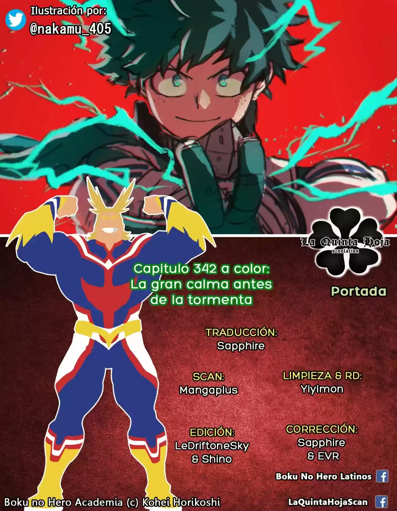 Página 22 — Boku no Hero Academia Capítulo 342.5
