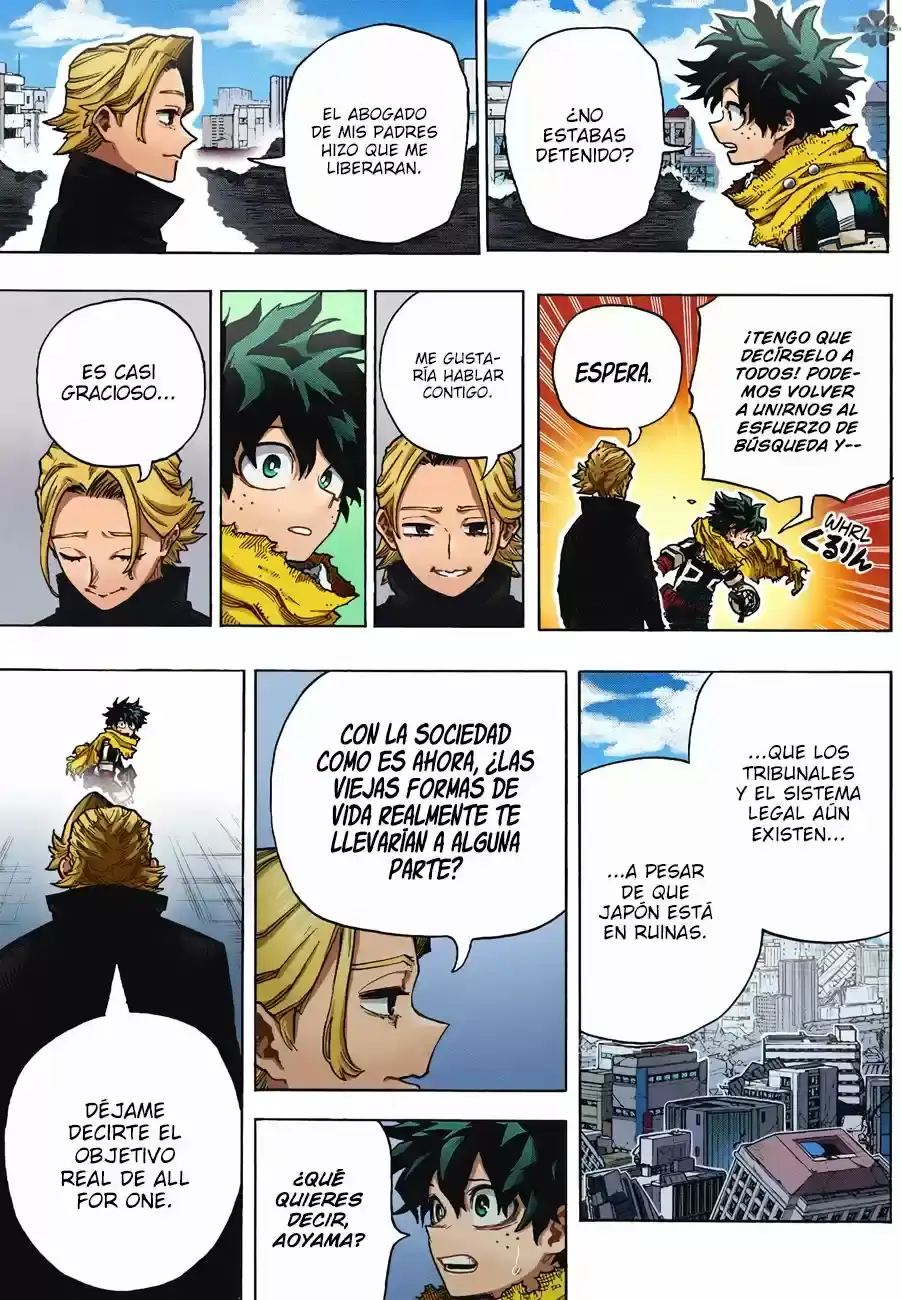 Página 8 — Boku no Hero Academia Capítulo 343.5