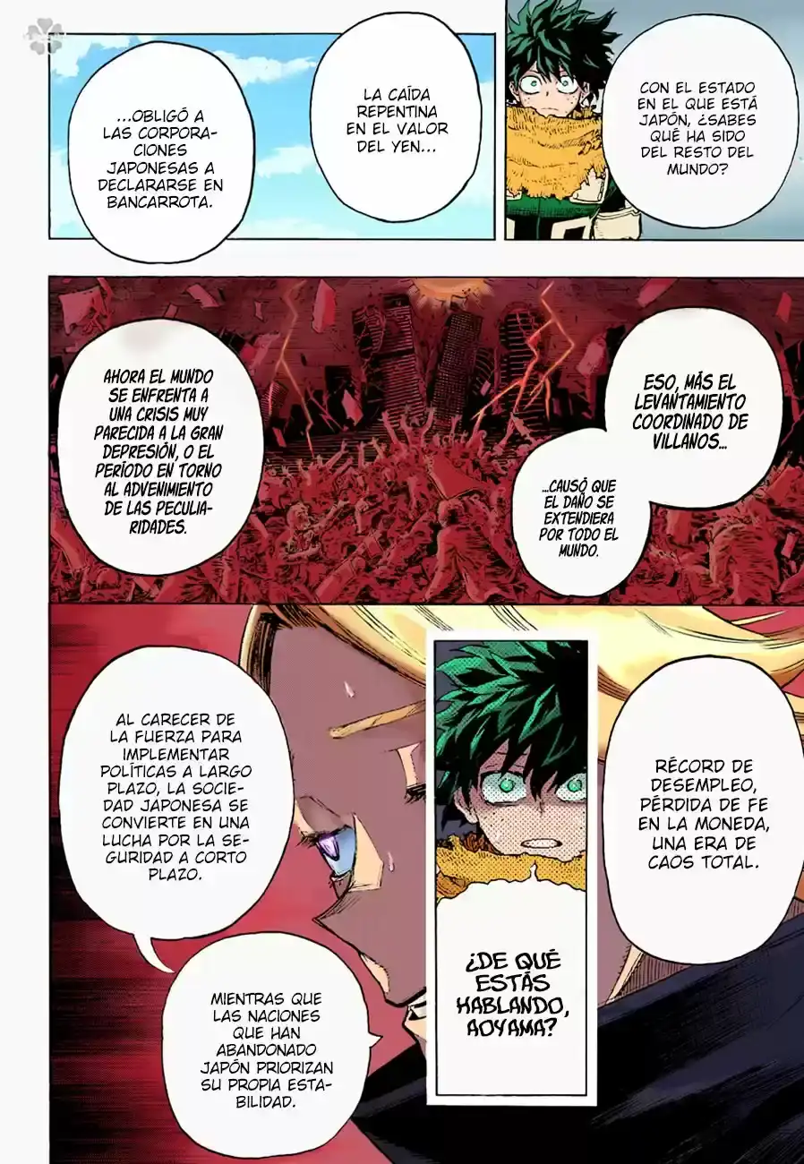 Página 9 — Boku no Hero Academia Capítulo 343.5