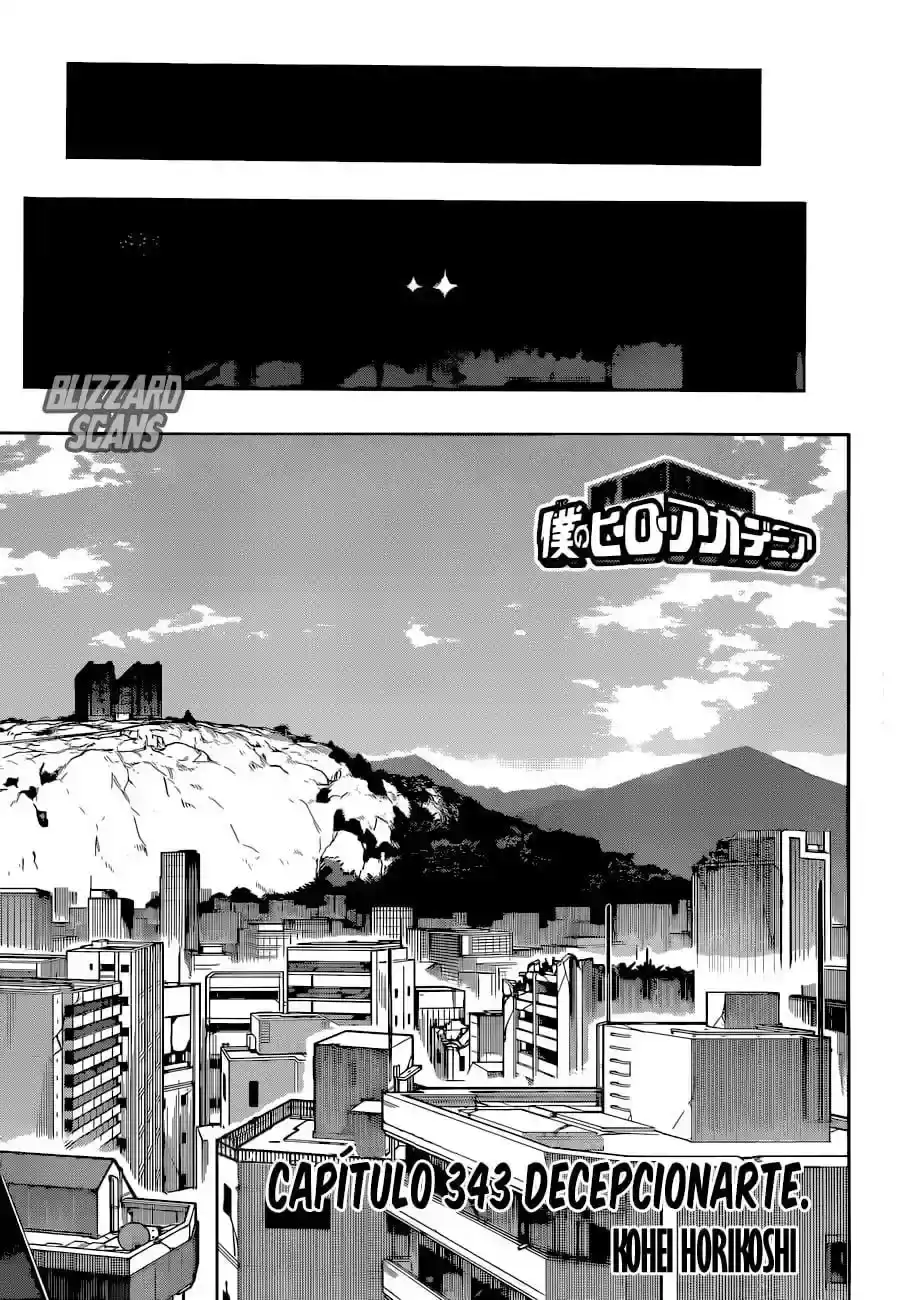 Página 4 — Boku no Hero Academia Capítulo 343