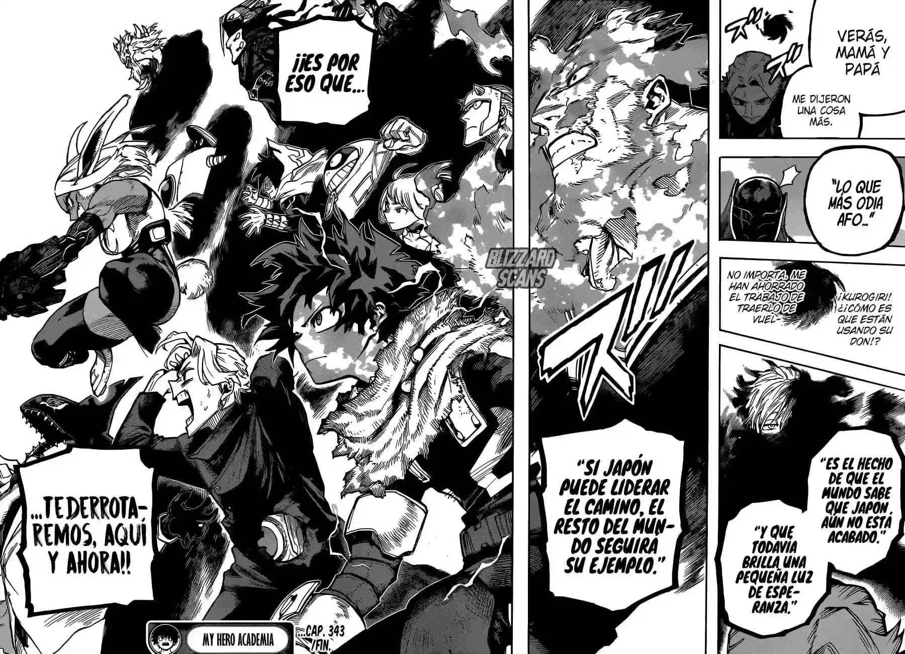 Página 32 — Boku no Hero Academia Capítulo 343