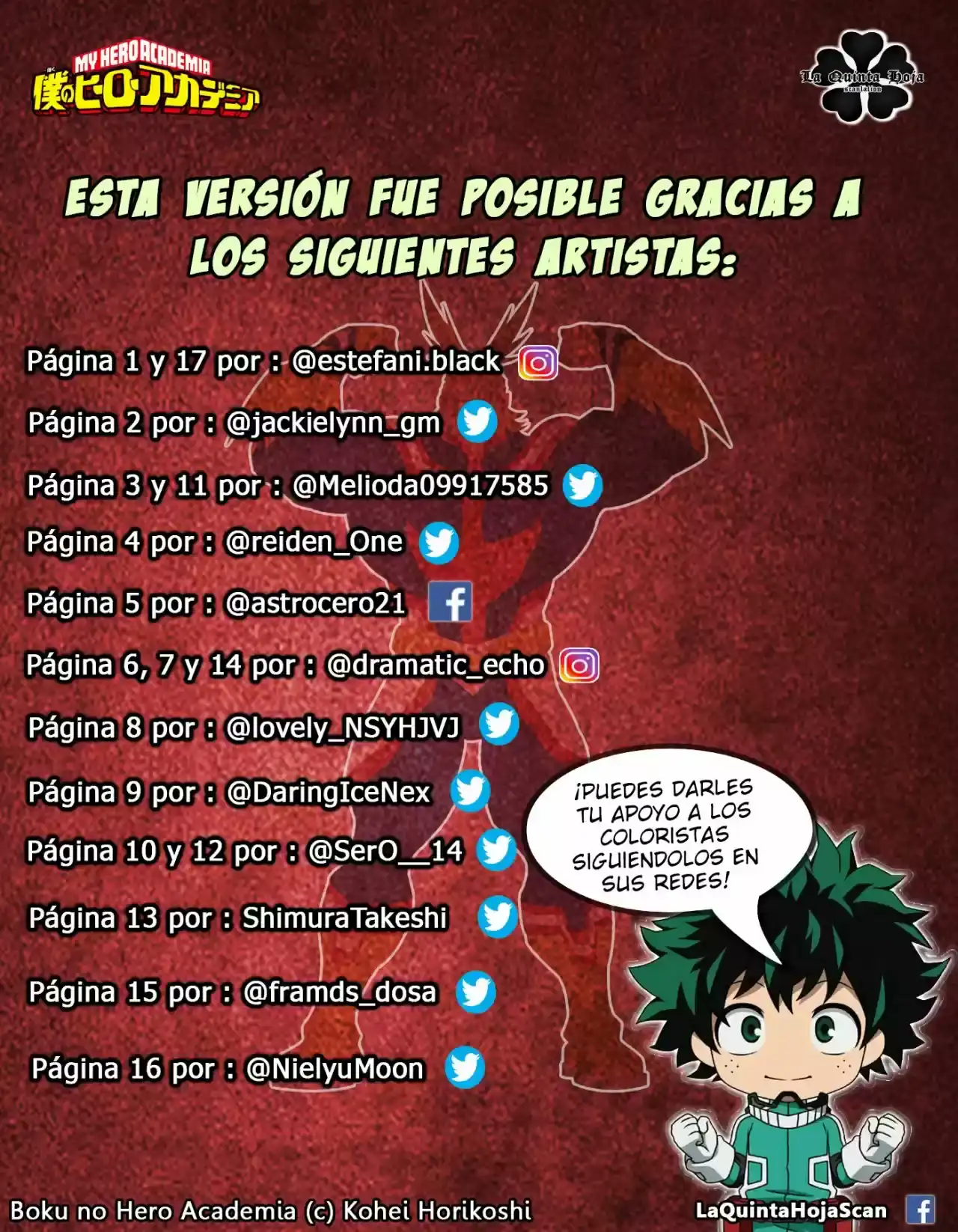 Página 2 — Boku no Hero Academia Capítulo 344.5