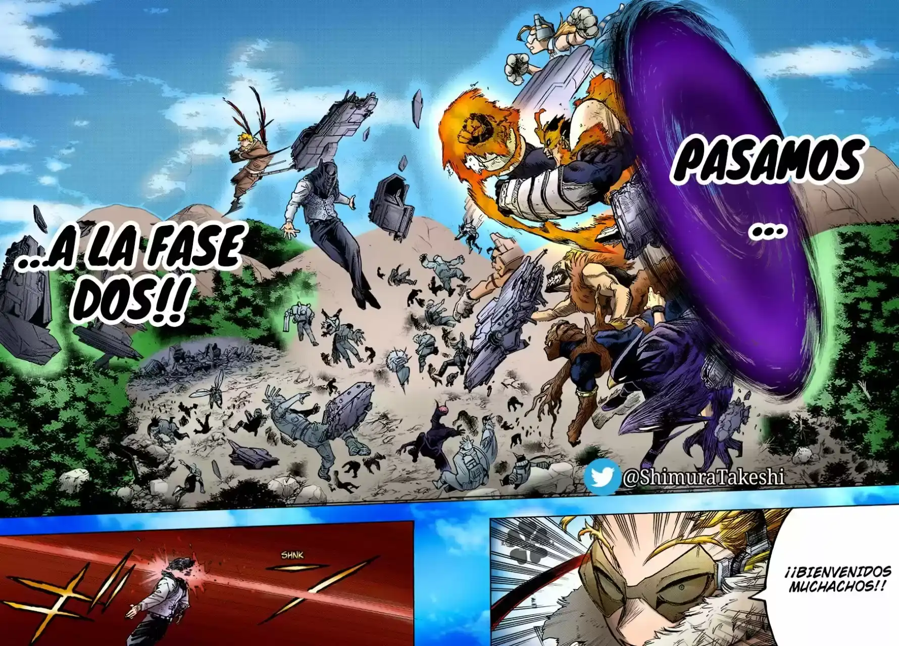 Página 10 — Boku no Hero Academia Capítulo 345.5