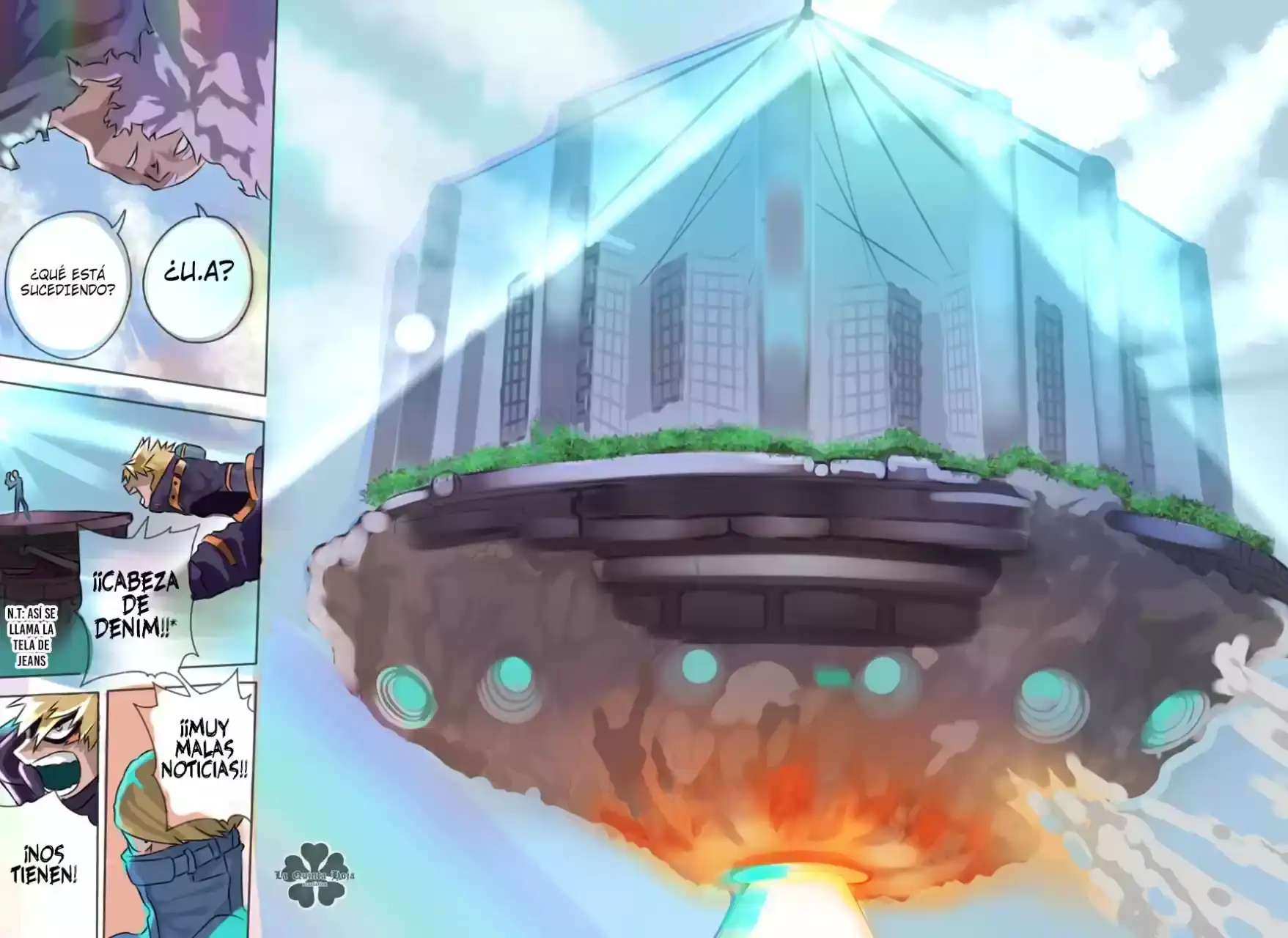 Página 13 — Boku no Hero Academia Capítulo 345.5