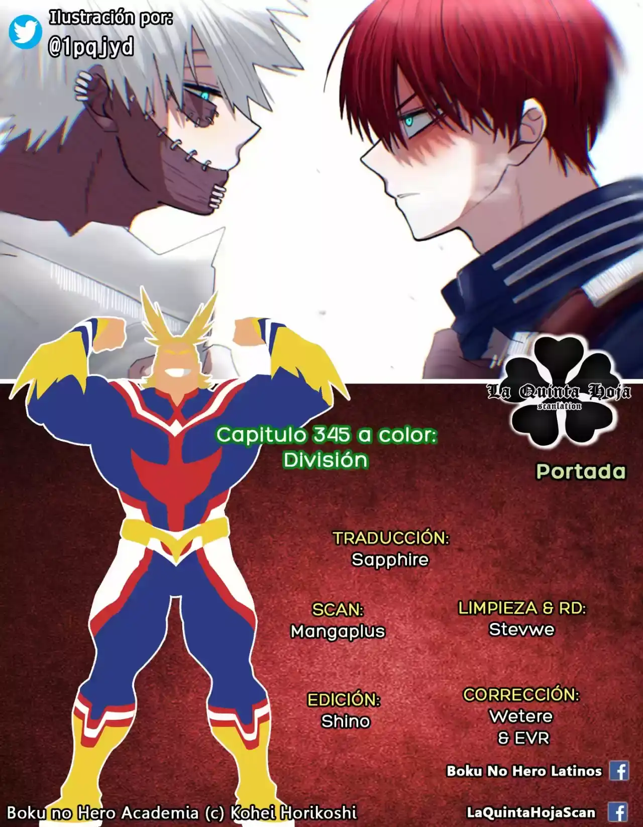 Página 18 — Boku no Hero Academia Capítulo 345.5
