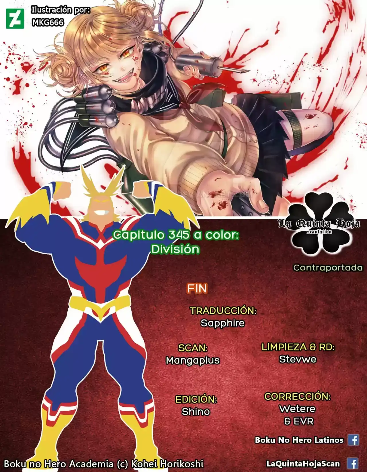 Página 31 — Boku no Hero Academia Capítulo 345.5