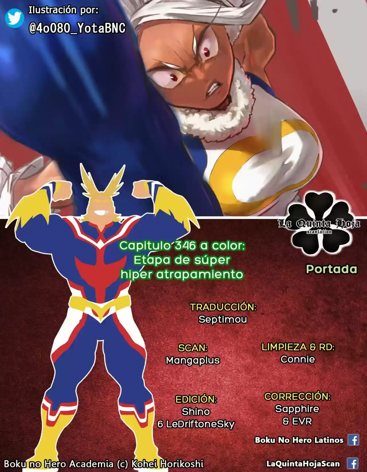Página 20 — Boku no Hero Academia Capítulo 346.5