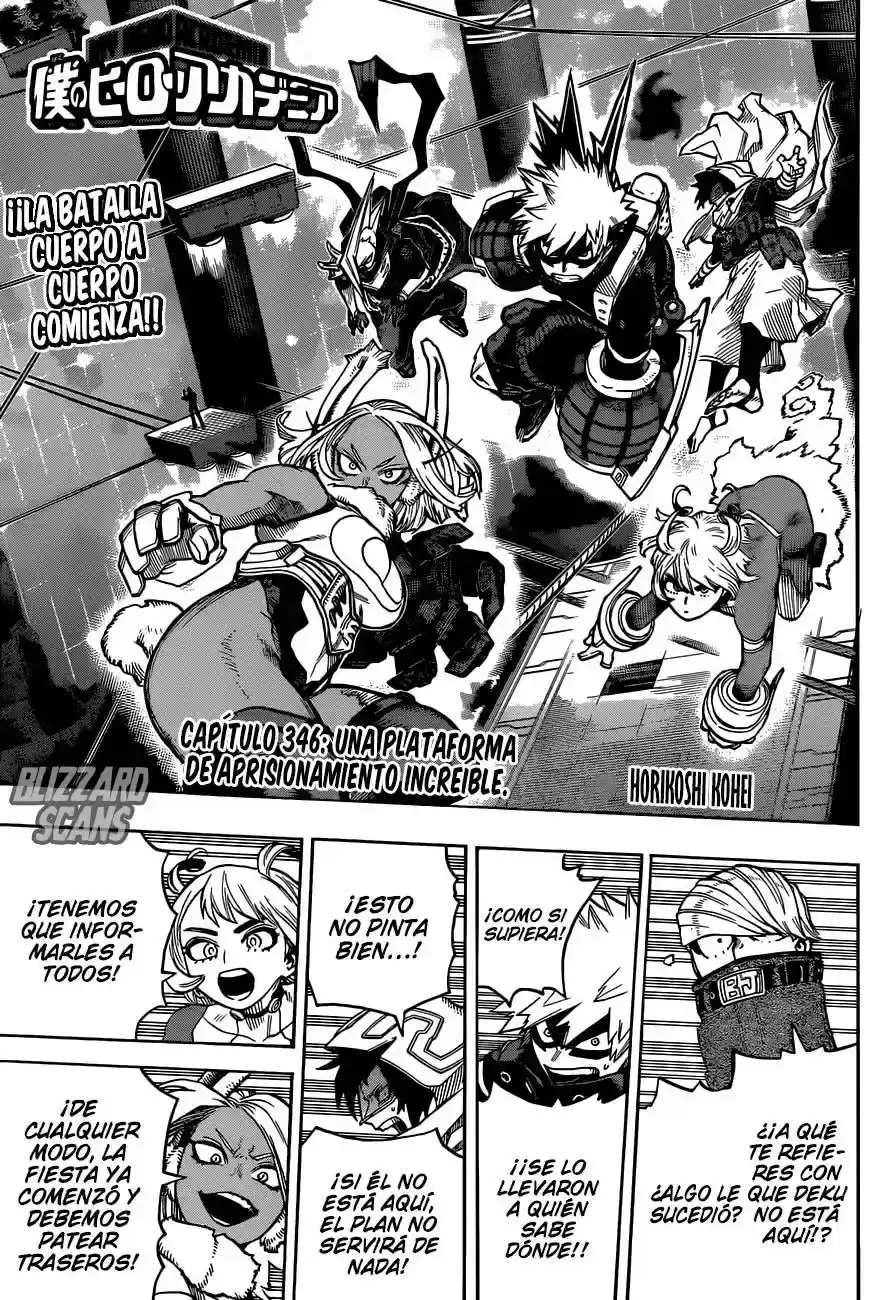 Página 2 — Boku no Hero Academia Capítulo 346