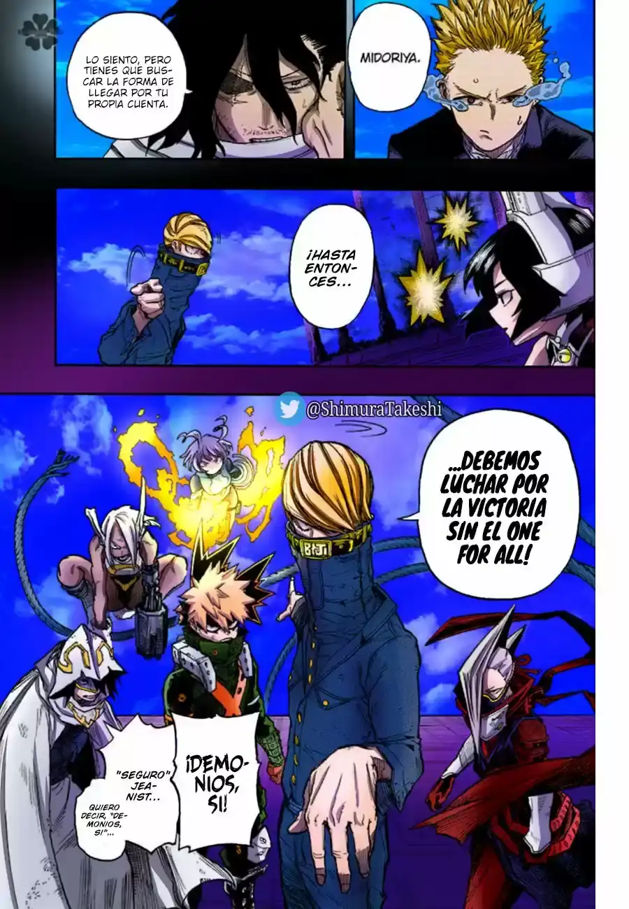 Página 9 — Boku no Hero Academia Capítulo 347.5