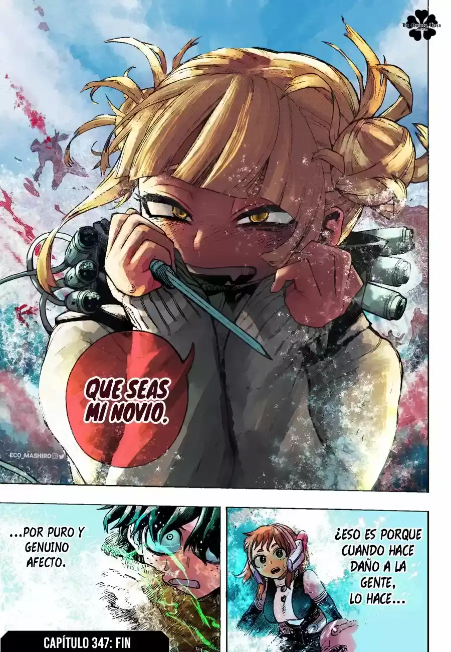 Página 32 — Boku no Hero Academia Capítulo 347.5