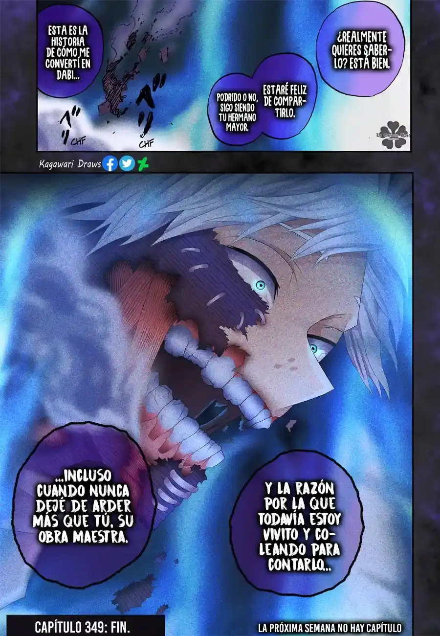 Página 34 — Boku no Hero Academia Capítulo 349.5