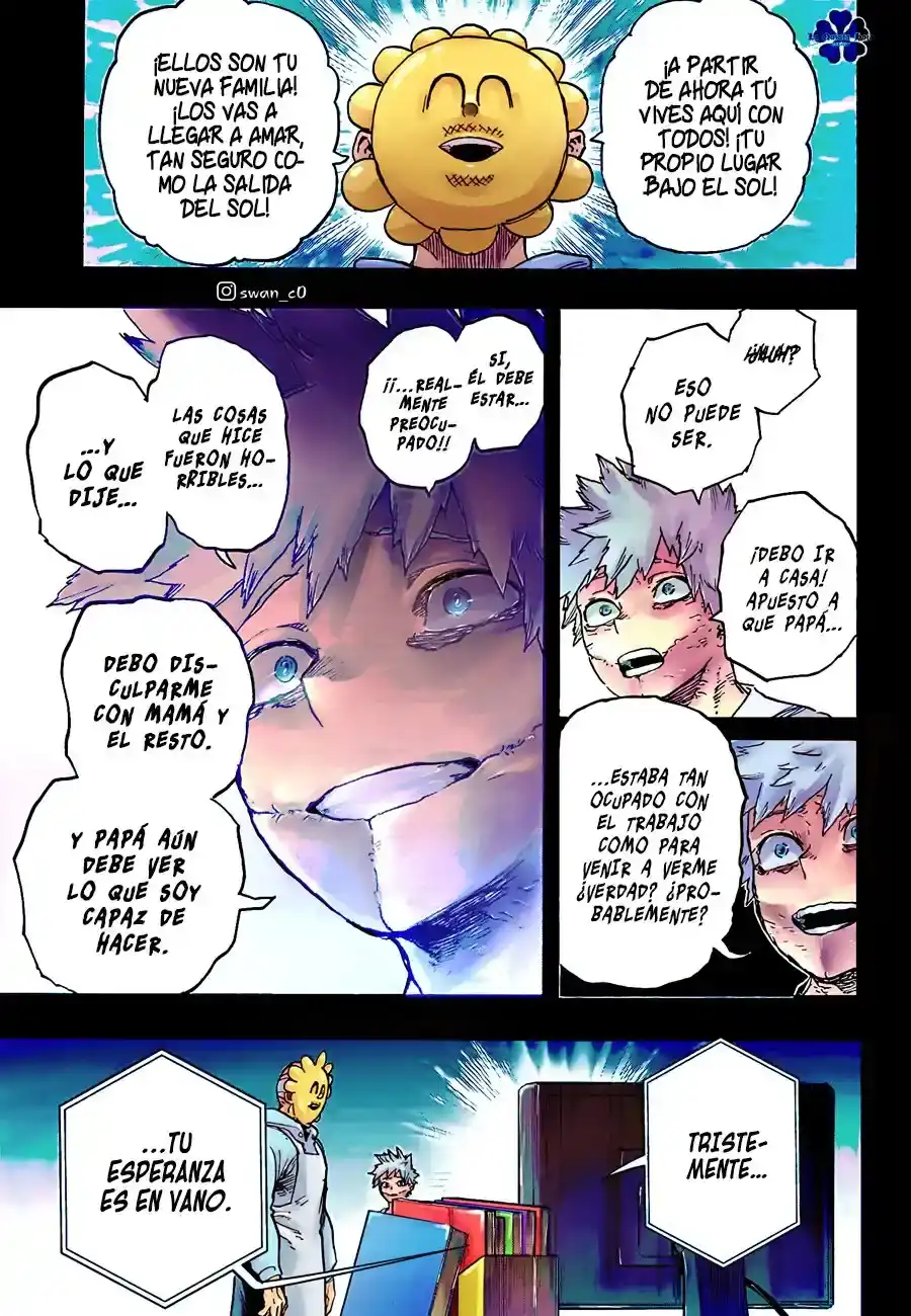 Página 9 — Boku no Hero Academia Capítulo 350.5