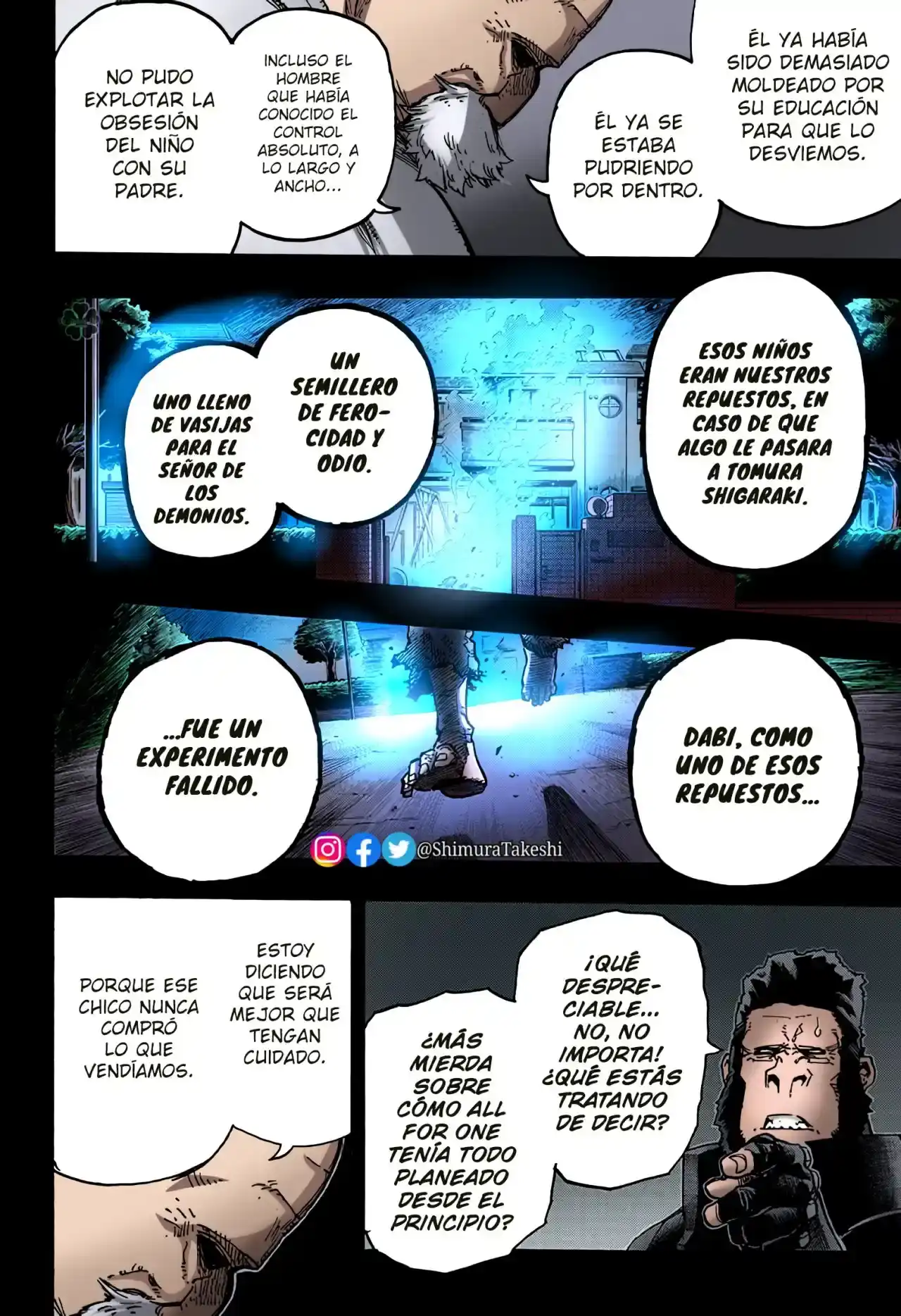 Página 12 — Boku no Hero Academia Capítulo 350.5