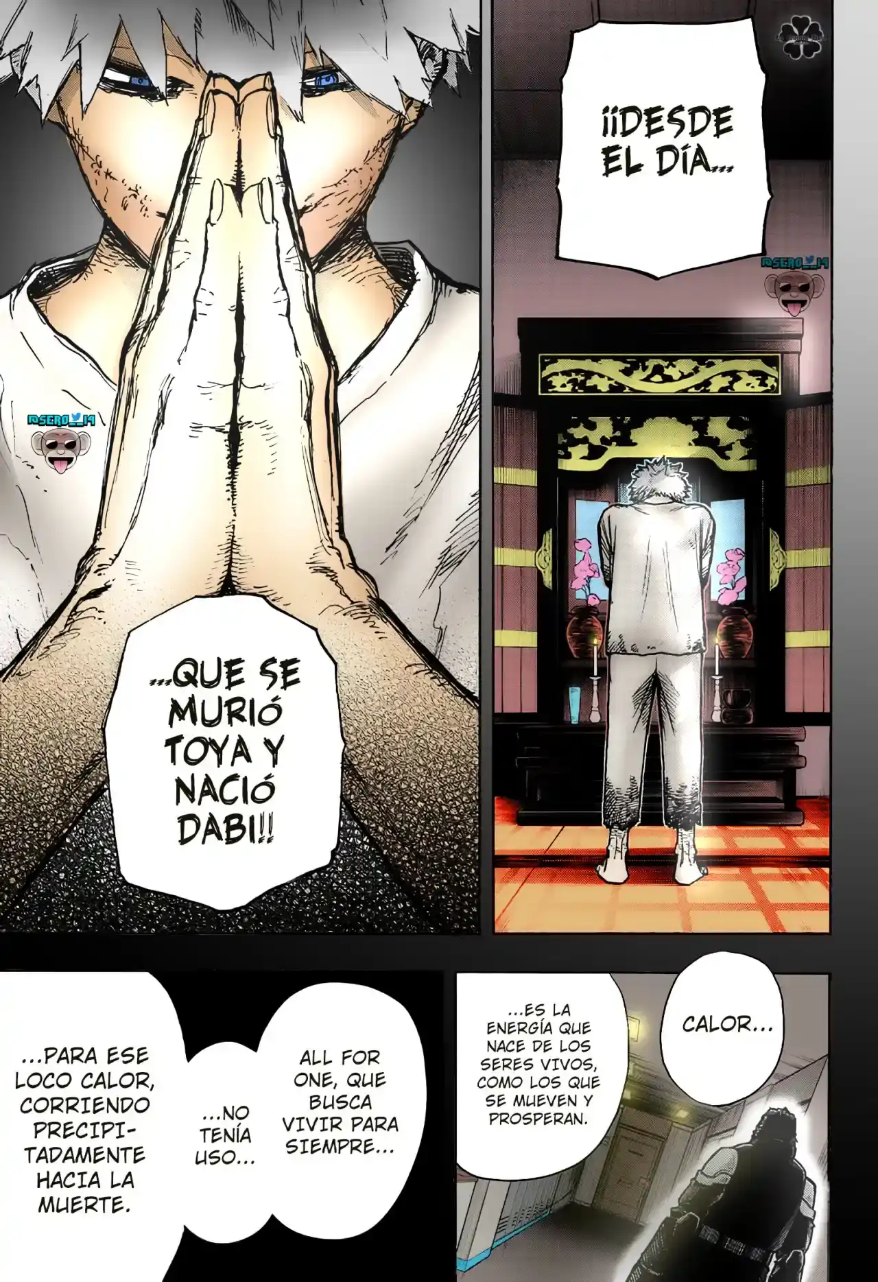 Página 17 — Boku no Hero Academia Capítulo 350.5