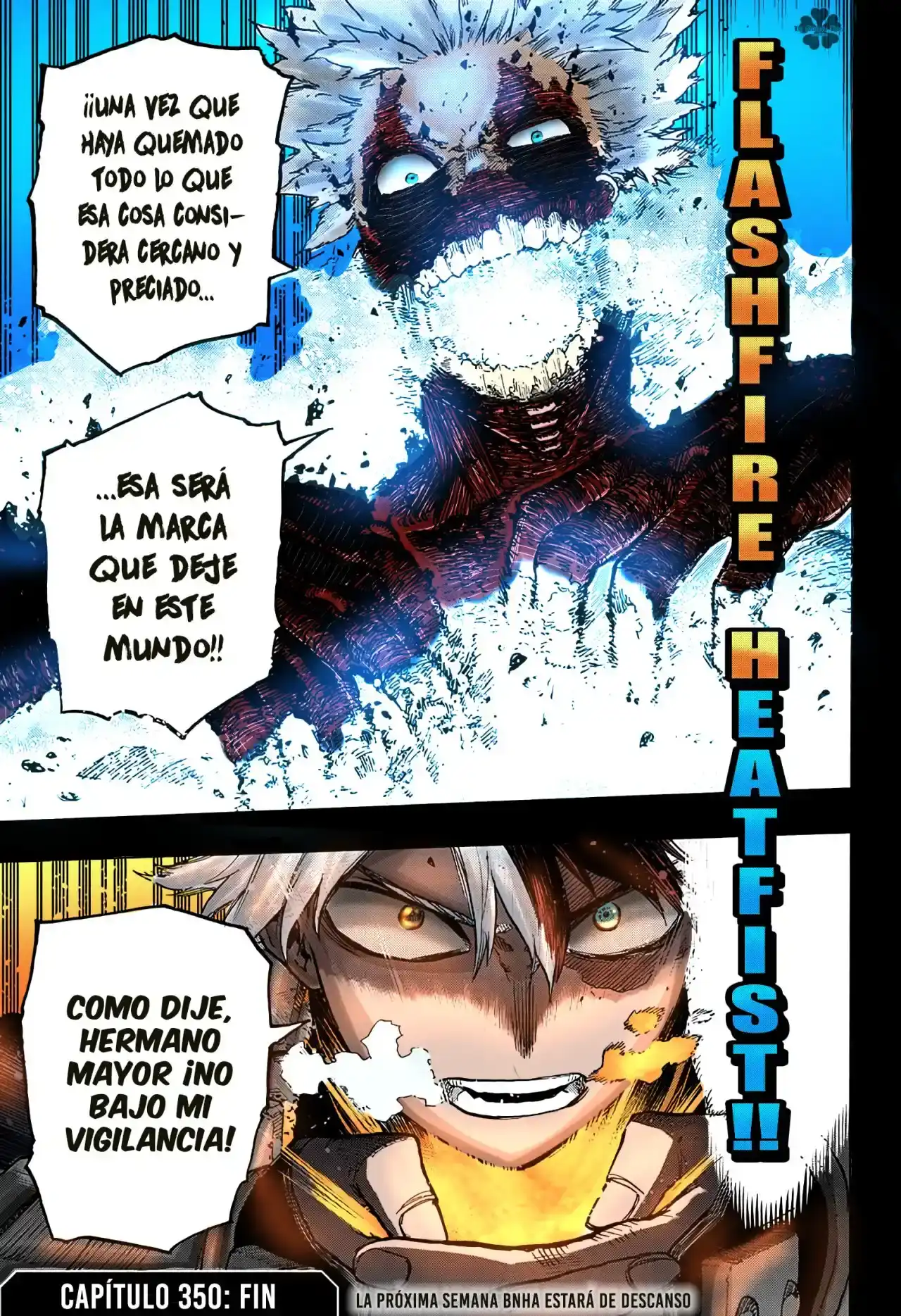 Página 19 — Boku no Hero Academia Capítulo 350.5