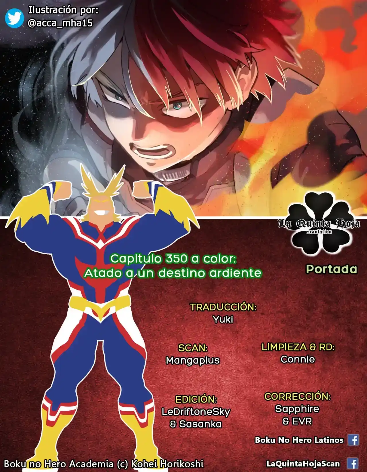 Página 21 — Boku no Hero Academia Capítulo 350.5