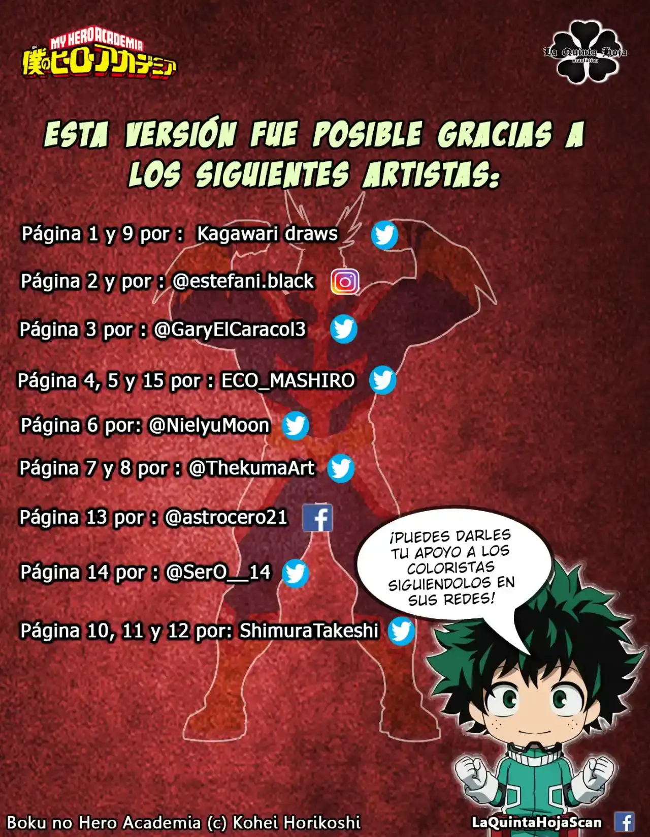 Página 2 — Boku no Hero Academia Capítulo 351.5