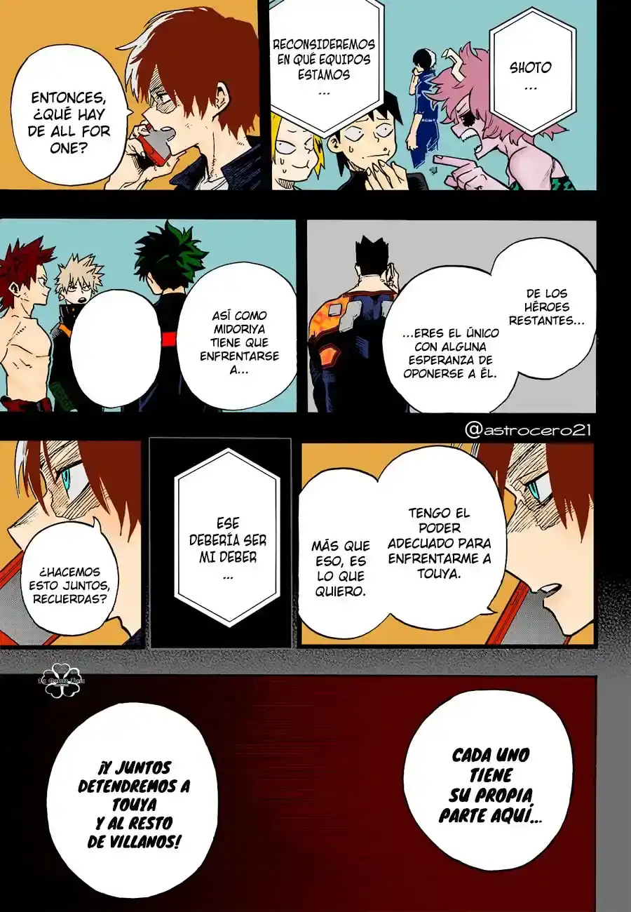 Página 34 — Boku no Hero Academia Capítulo 351.5