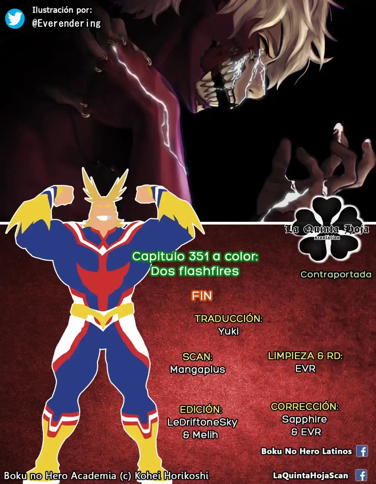 Página 37 — Boku no Hero Academia Capítulo 351.5