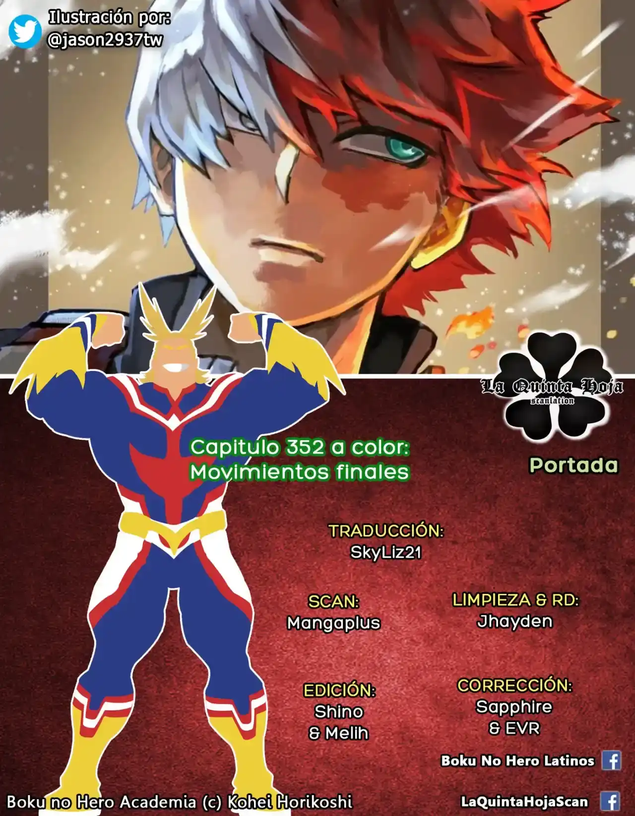 Página 15 — Boku no Hero Academia Capítulo 352.5