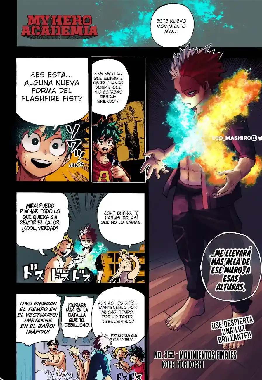 Página 18 — Boku no Hero Academia Capítulo 352.5