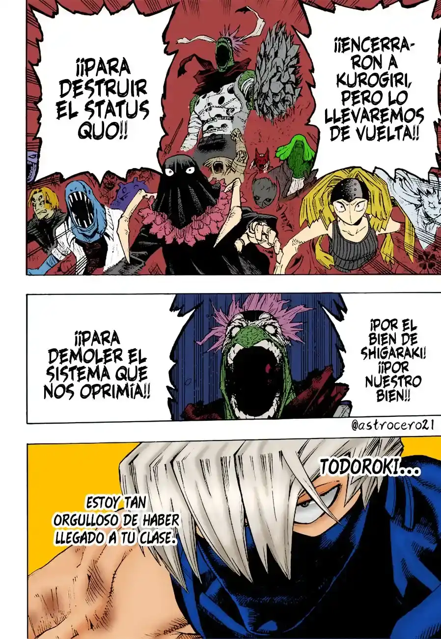 Página 16 — Boku no Hero Academia Capítulo 353.5