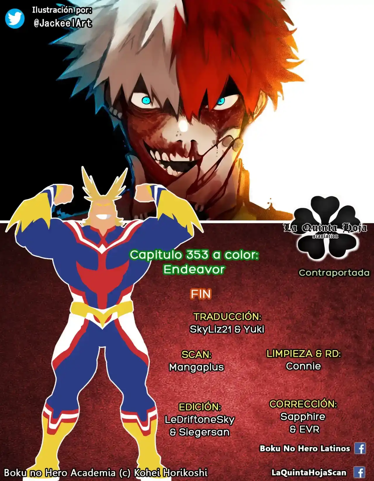 Página 21 — Boku no Hero Academia Capítulo 353.5