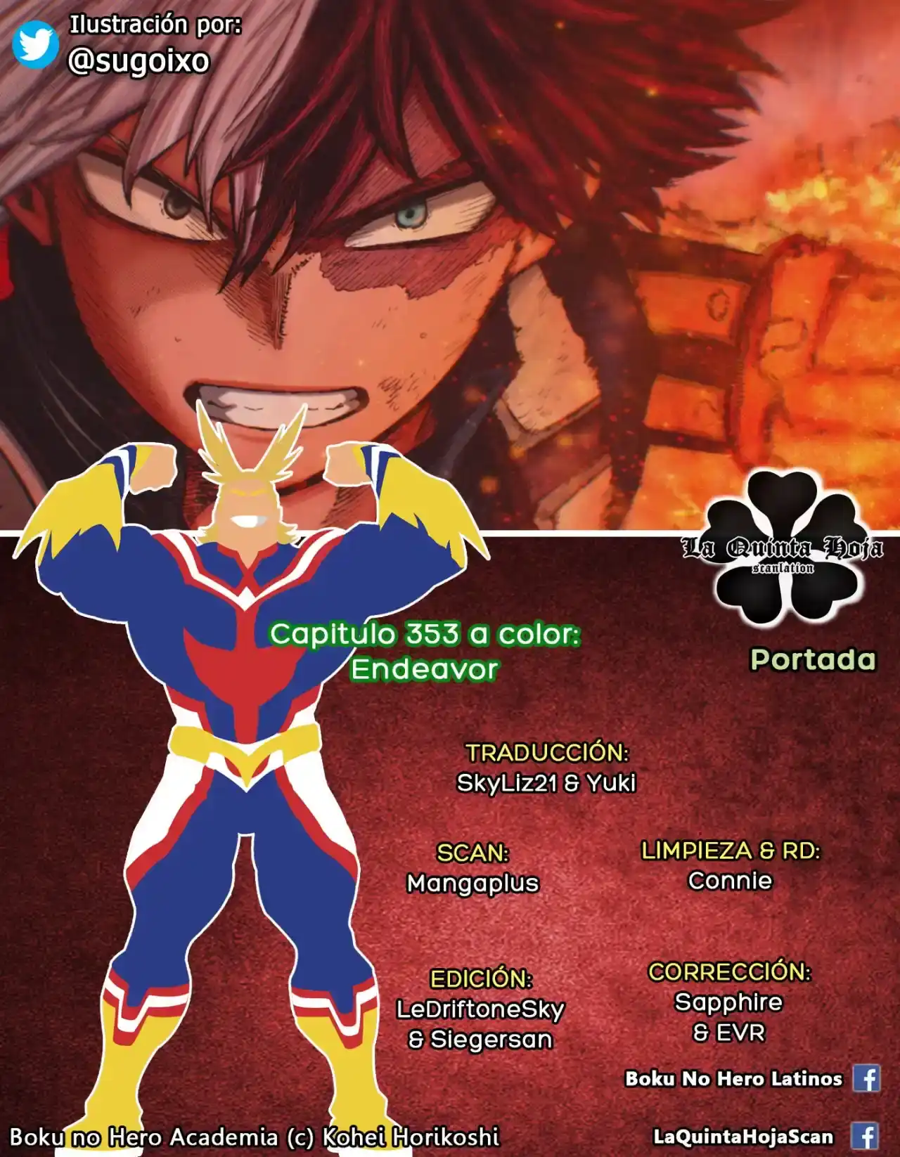 Página 22 — Boku no Hero Academia Capítulo 353.5