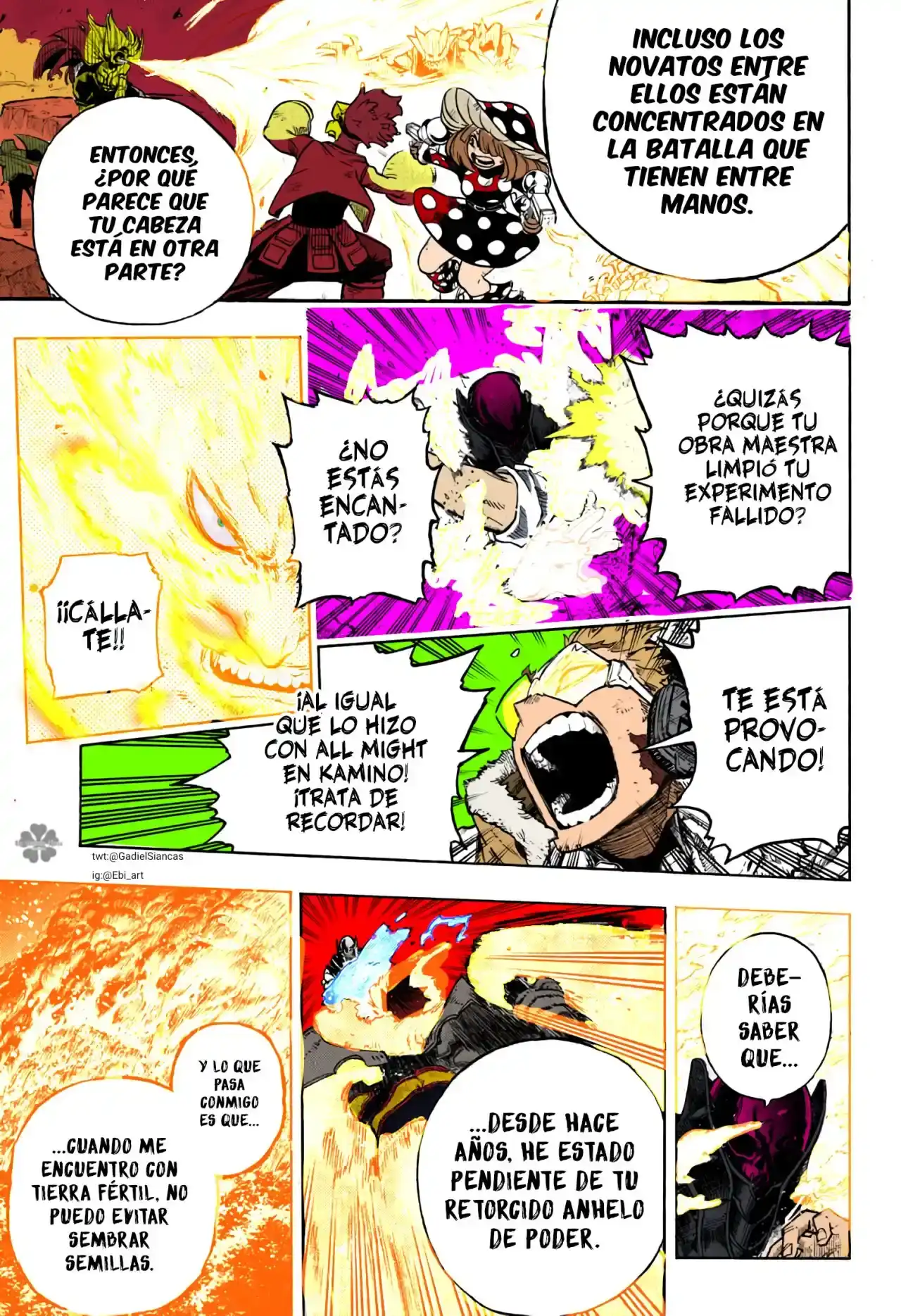 Página 9 — Boku no Hero Academia Capítulo 354.5