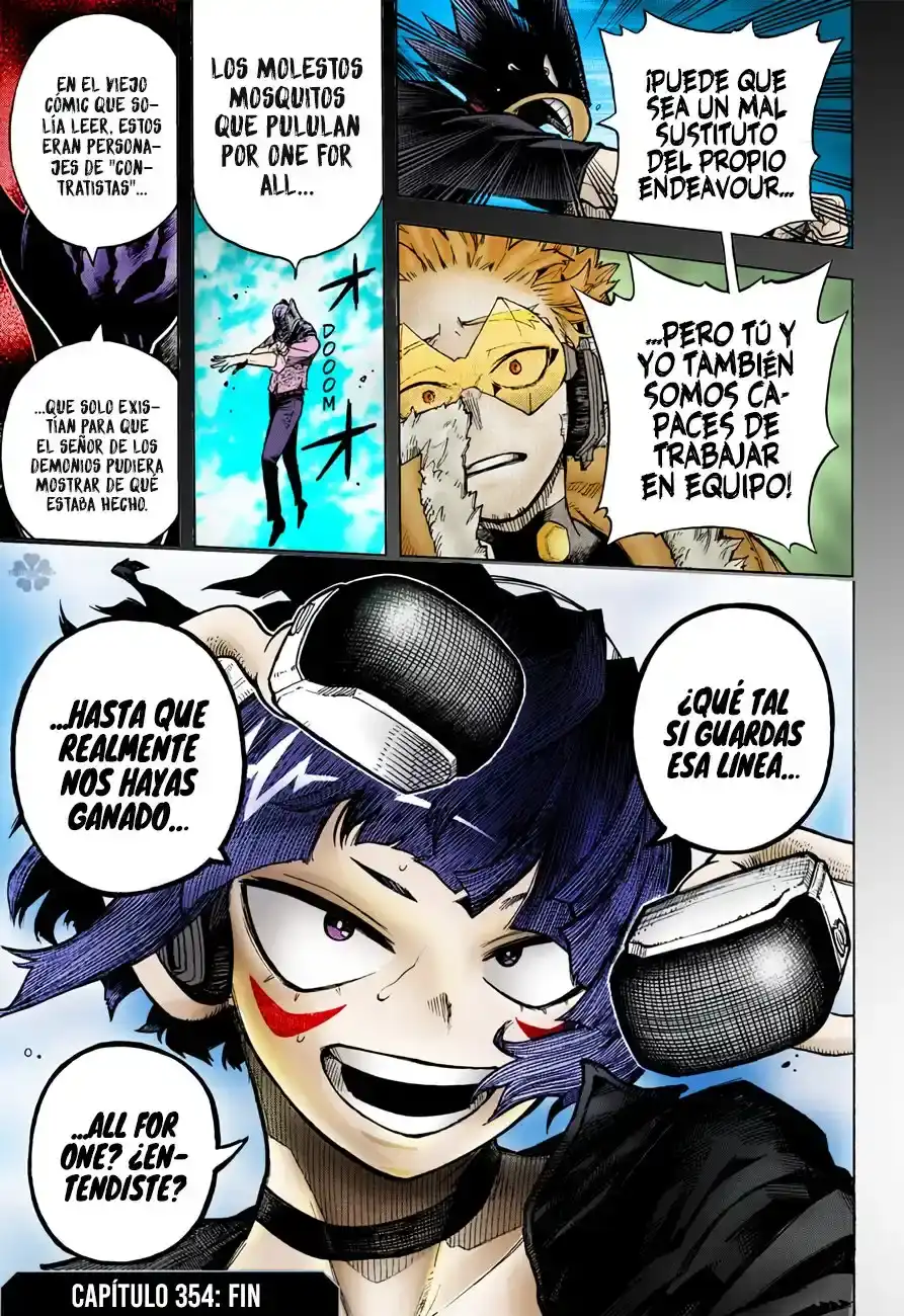 Página 34 — Boku no Hero Academia Capítulo 354.5