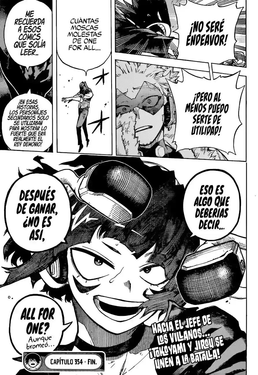 Página 33 — Boku no Hero Academia Capítulo 354
