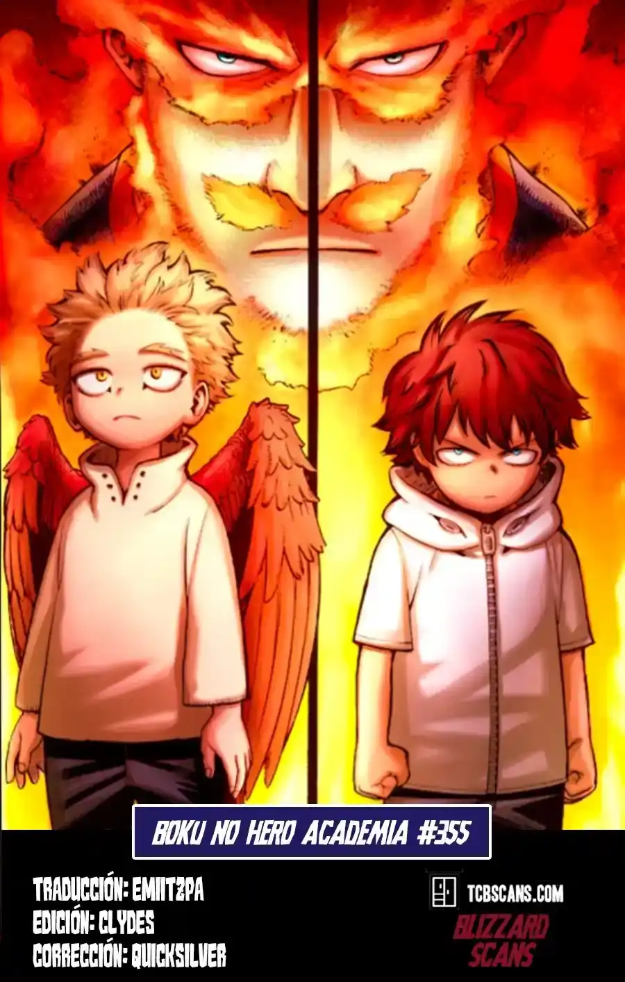Página 1 — Boku no Hero Academia Capítulo 355