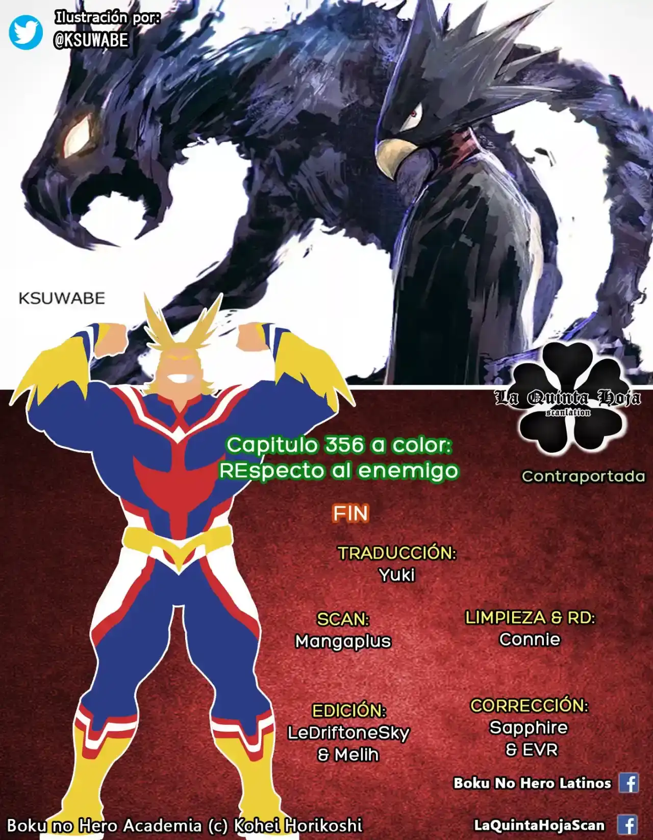 Página 17 — Boku no Hero Academia Capítulo 356.5