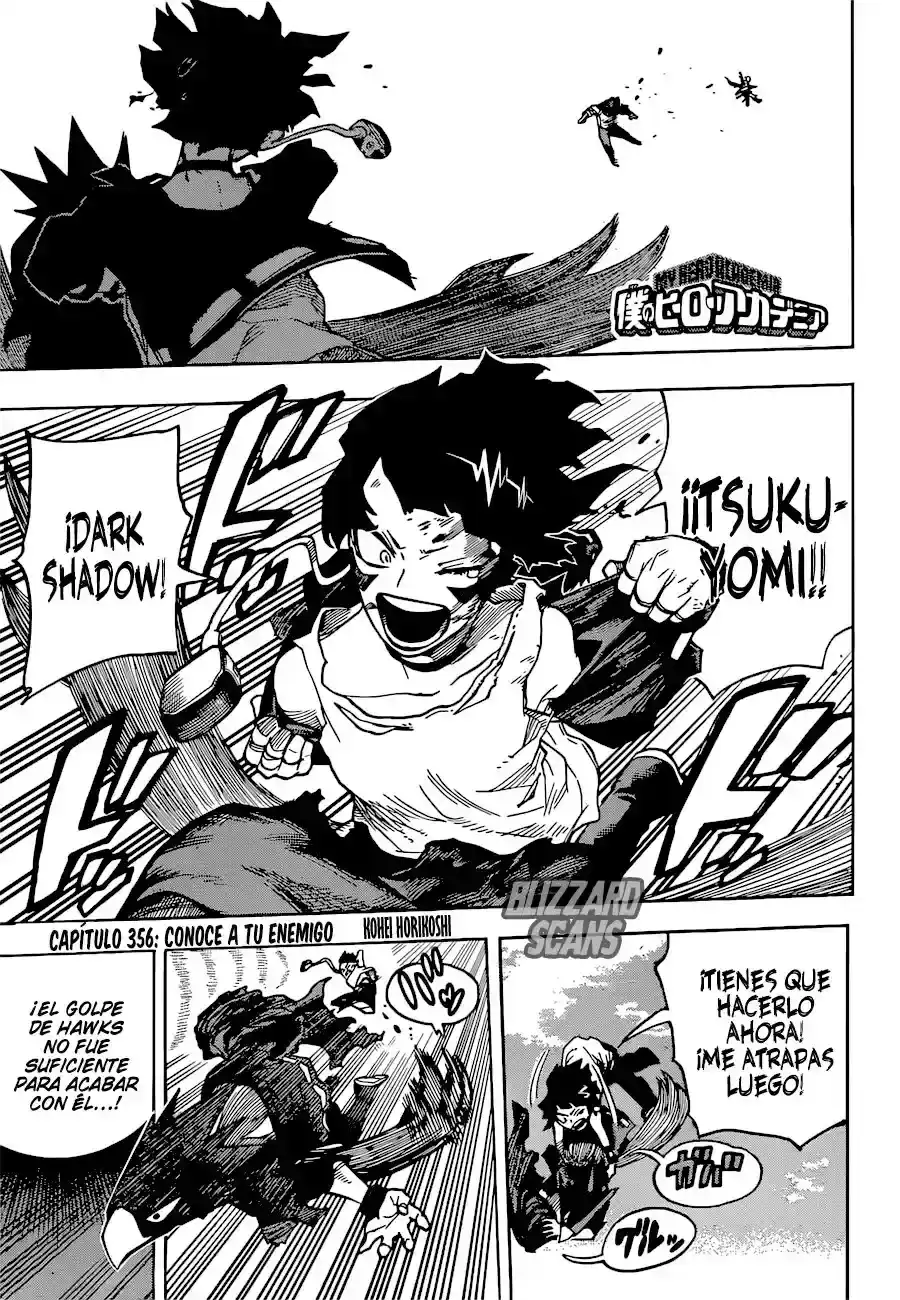 Página 2 — Boku no Hero Academia Capítulo 356