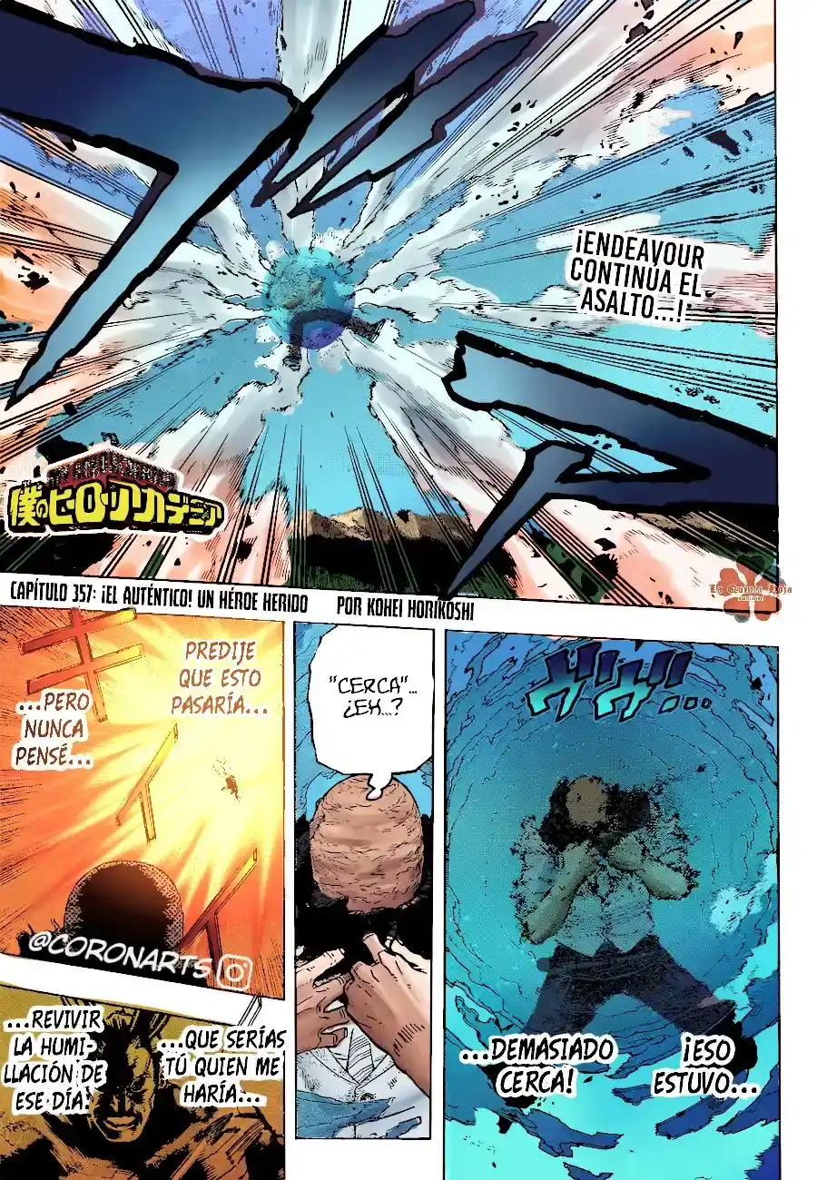 Página 3 — Boku no Hero Academia Capítulo 357.5