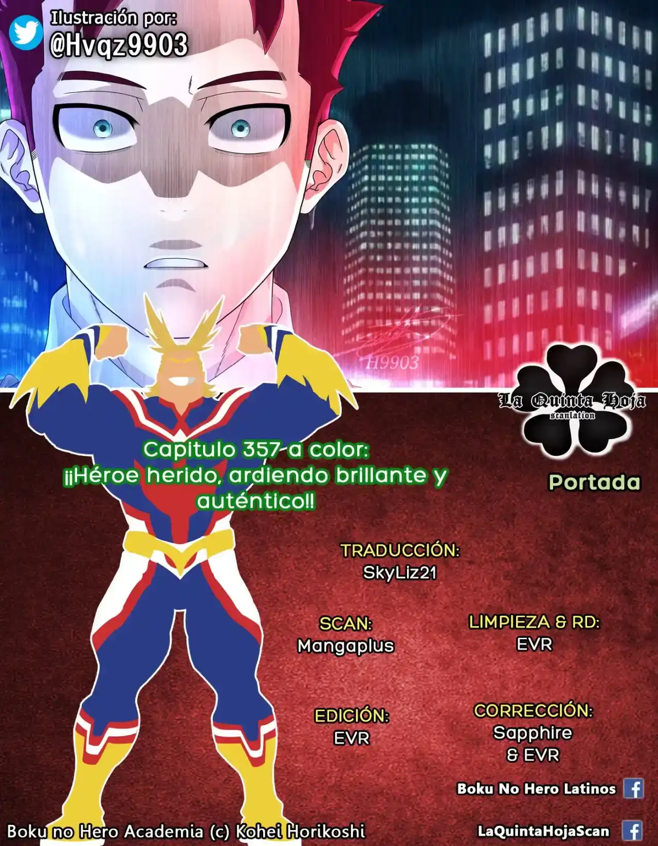 Página 20 — Boku no Hero Academia Capítulo 357.5