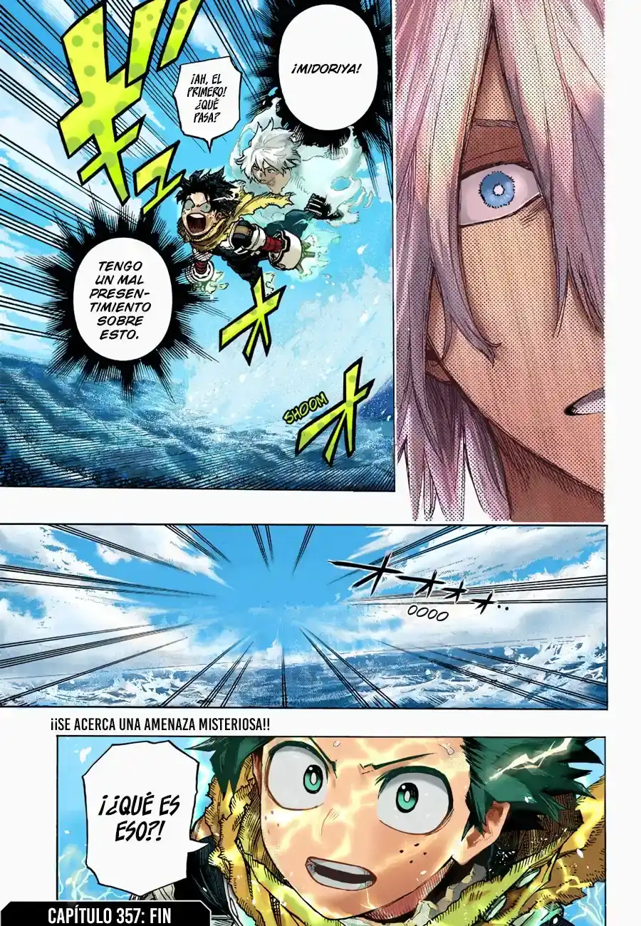 Página 36 — Boku no Hero Academia Capítulo 357.5