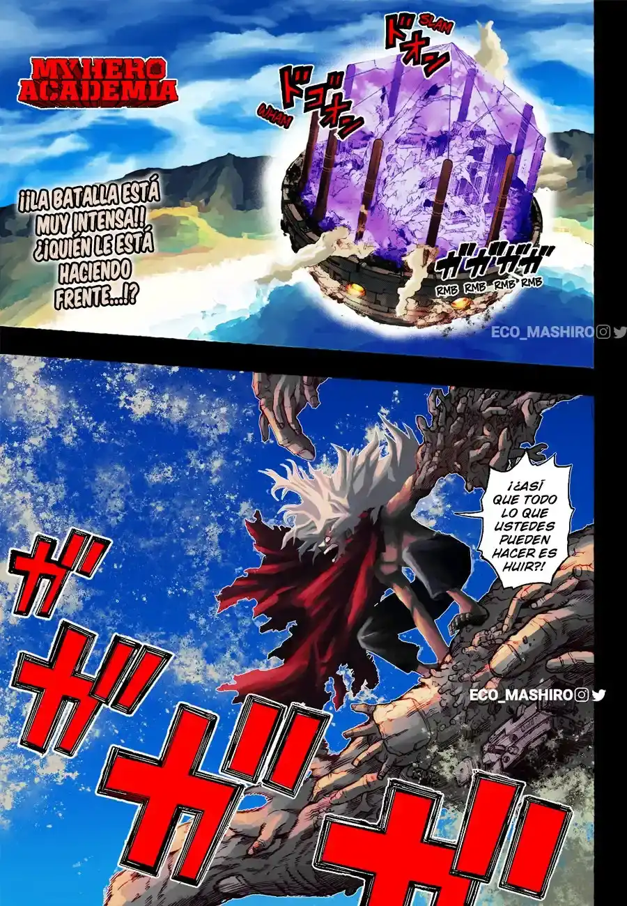 Página 20 — Boku no Hero Academia Capítulo 358.5