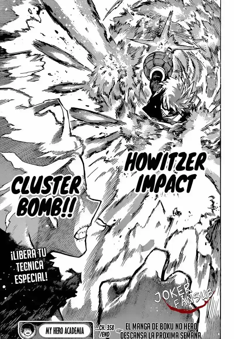 Página 14 — Boku no Hero Academia Capítulo 358