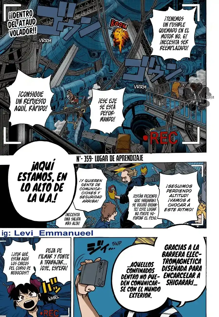 Página 4 — Boku no Hero Academia Capítulo 359.5