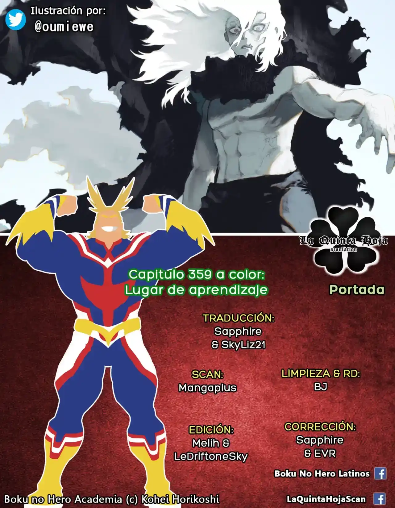 Página 20 — Boku no Hero Academia Capítulo 359.5