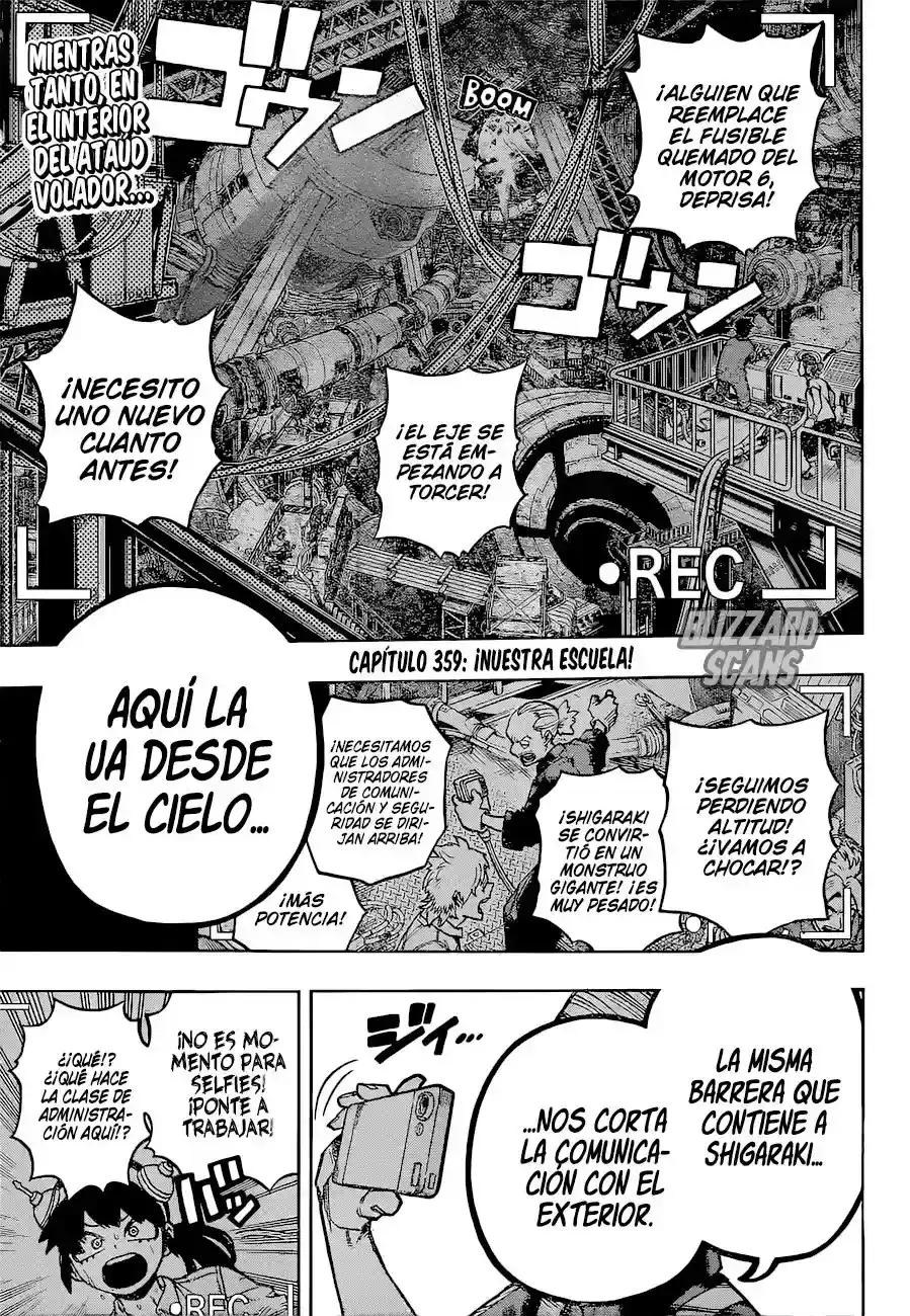 Página 5 — Boku no Hero Academia Capítulo 359