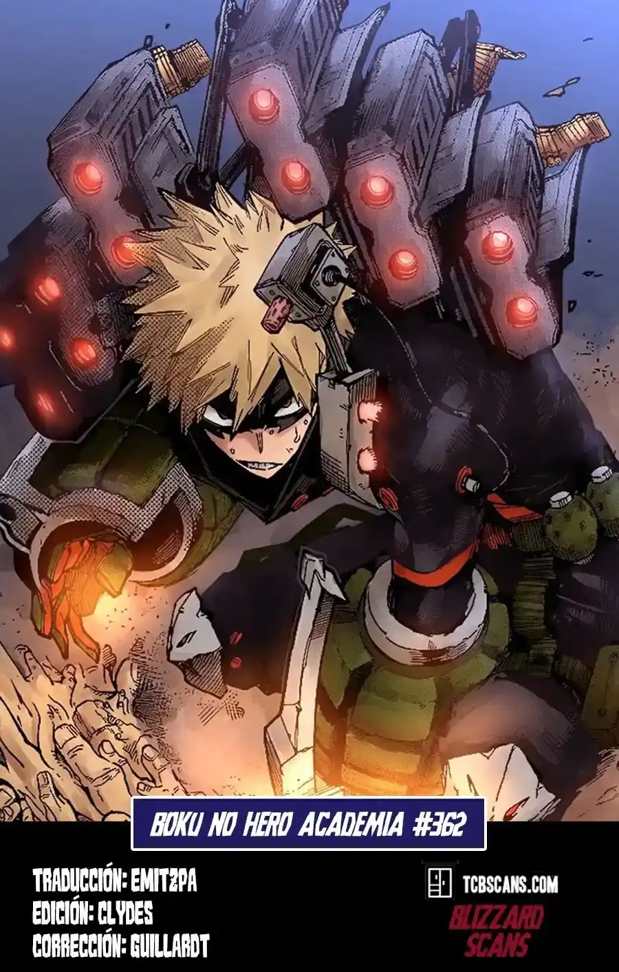Página 1 — Boku no Hero Academia Capítulo 362