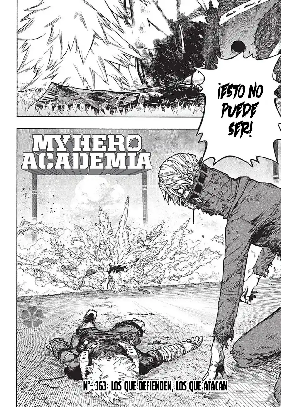 Página 4 — Boku no Hero Academia Capítulo 363.5