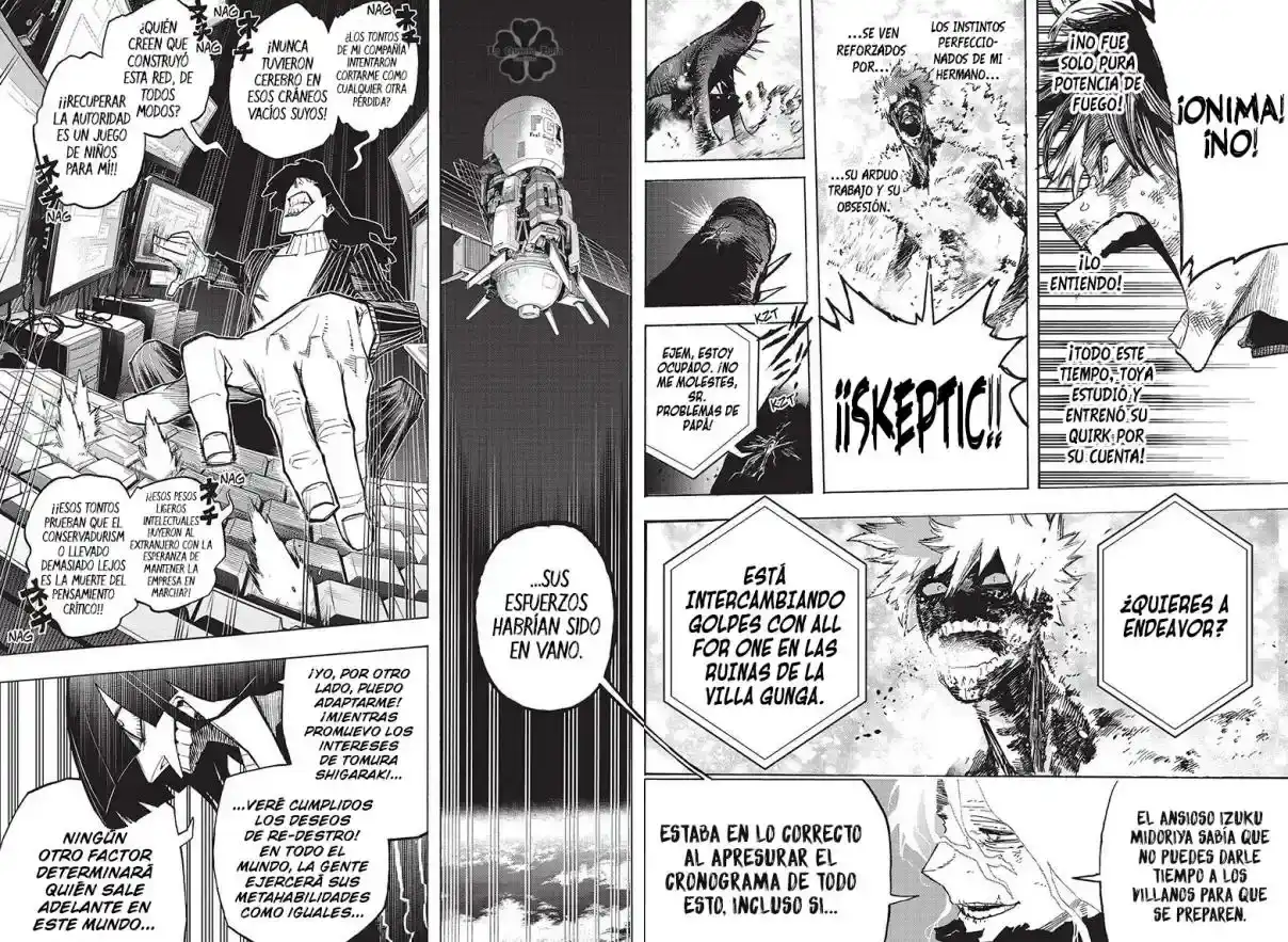 Página 9 — Boku no Hero Academia Capítulo 363.5
